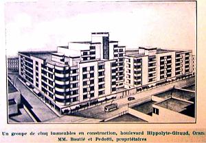 Oran - Boulevard Hippolyte Giraud-no 33 - Immeubles Boutie et Pedotti